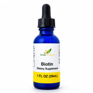Liquid Vitamin B7 (Biotin) — Low-Dose, Hair & Skin