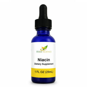 Liquid Vitamin B3 (Niacin as Niacinamide) - Low-Dose, No Flush
