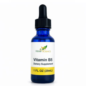 Liquid Vitamin B5 (Pantothenic Acid) — Low-Dose